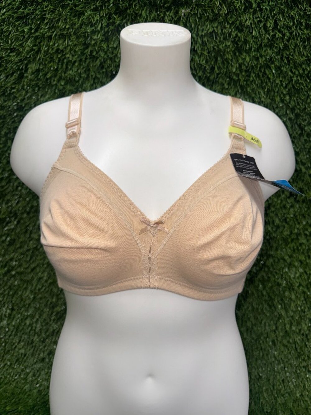 BALI DOUBLE SUPPORT COOL COMFORT WIREFREE BRA SZ 36B